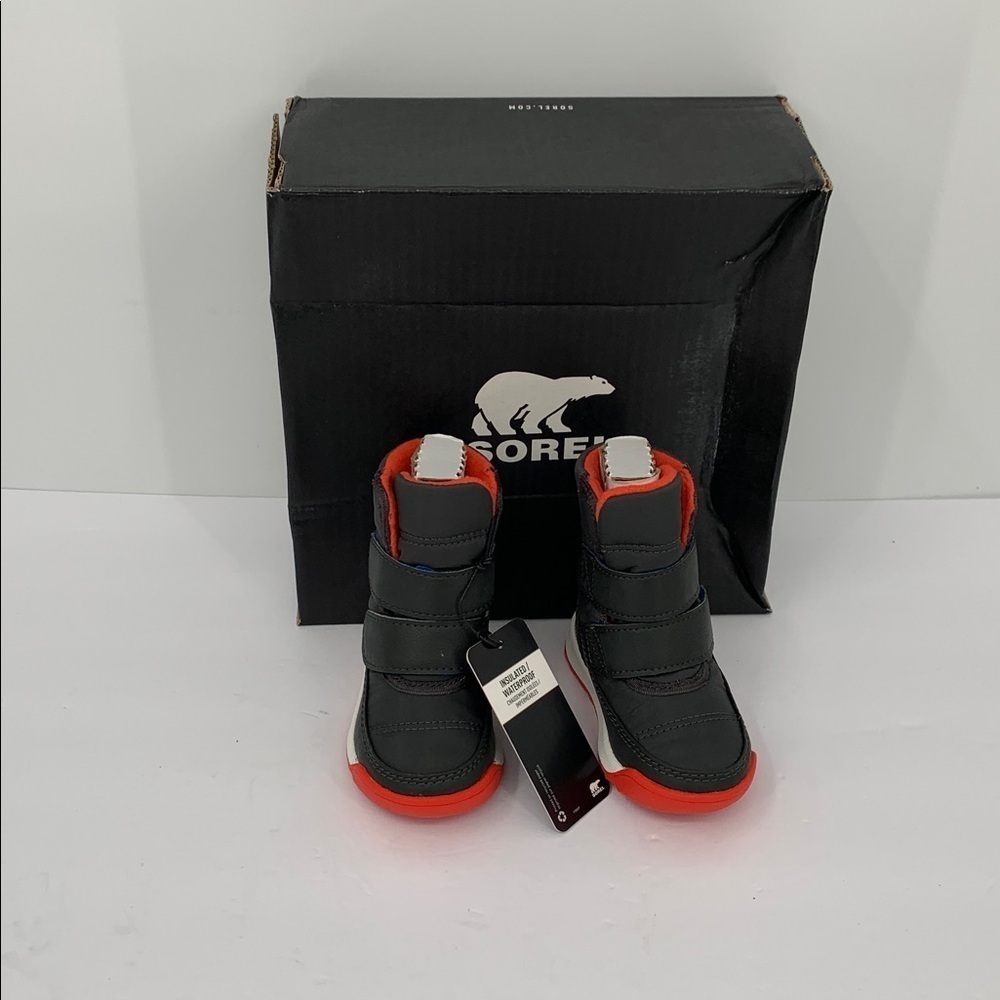 Sorel Toddler Whitney II strap winter boots waterproof infant baby puffy new 4